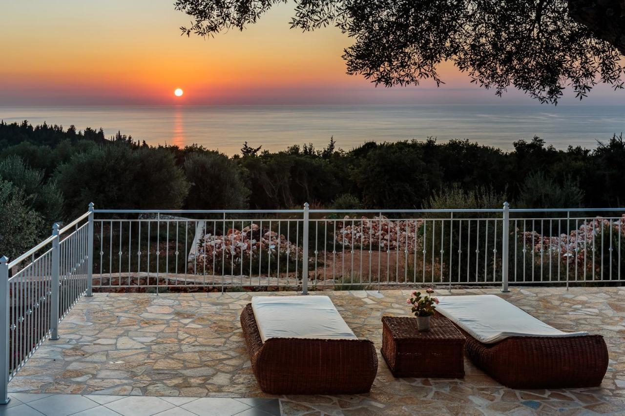 Fiscardo Luxury Stone Villa Alex ,With Sunset View! Fiskardo Exterior foto